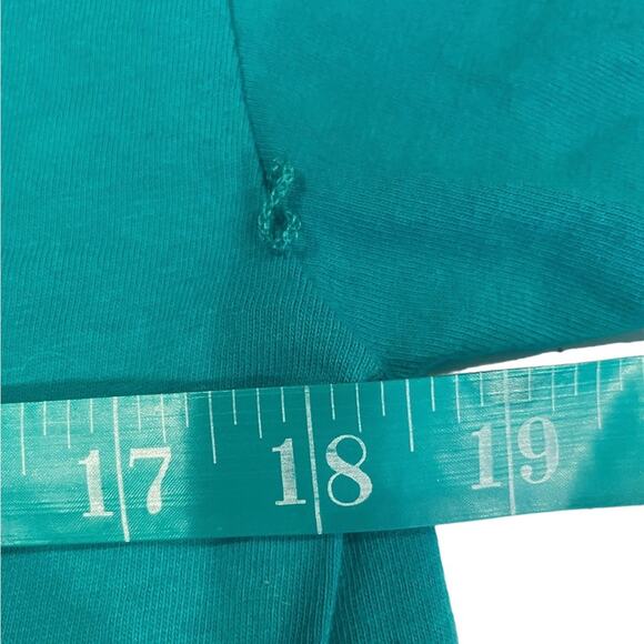 San Diego embroidered VTG James beefy t turquoise single stitch tee women’s med - Picture 5 of 6